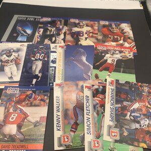 12ct 1990-2005 DENVER BRONCOS MISC CARDS w/DAN REEVES NRMT LOOK